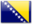 Flagge Bosnien und Herzegowina