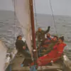 Marinekutter beim Langtörn 70er Jahre