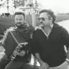 Hannes (Johann Untenberger) und Erich Rae auf dem V-Boot 1979