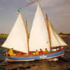 Marinekutter KUDDEL beim Langtörn 70er Jahre