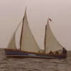 Marinekutter KUDDEL beim Langtörn 70er Jahre