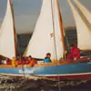 Marinekutter KUDDEL beim Langtörn 70er Jahre
