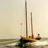 Marinekutter KUDDEL beim Langtörn 70er Jahre