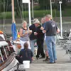 Bei schönem Wetter wird der Steg mitgenutzt 2007