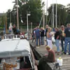 Bei schönem Wetter wird der Steg mitgenutzt 2007