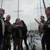 Kreisvorsitzender Hartmut Schmidt übergibt Wanderpokal 2013